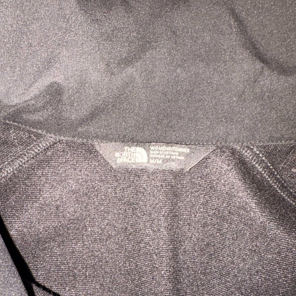 The North Face Black Softshell Jacket Zip Up Ligh… - image 6